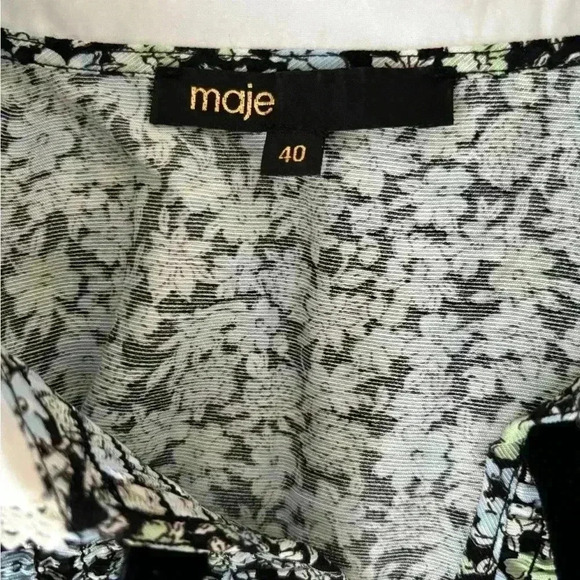 Maje Floral Print Dress, New, size  M - Picture 5 of 7